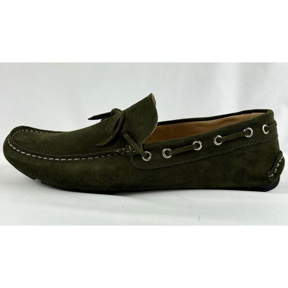 NEW BARNEYS NEW YORK Made in Italy CRI92 OTTER Suede Loafer Driving Moccasins 10 - Picture 3 of 11